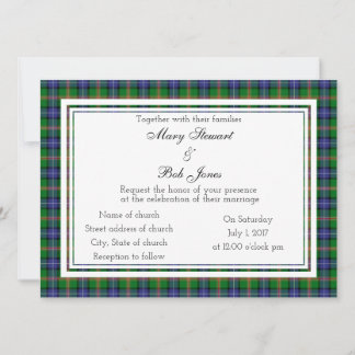 Jones Scottish Faire-part de mariage