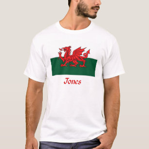 Jones Welsh Flag T-Shirt