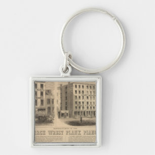 Jones, White and McCurdy's Dental Depots Keychain