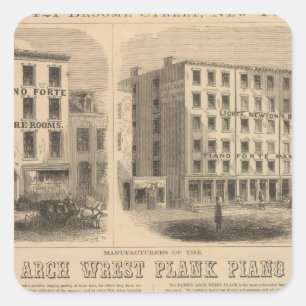 Jones, White and McCurdy's Dental Depots Square Sticker