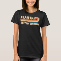 JONG Surname Retro Vintage 80s 90s Birthday Reunio