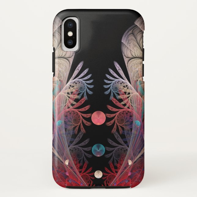 Jonglage Abstract Modern Fantasy Fractal Art Case-Mate iPhone Case (Back)