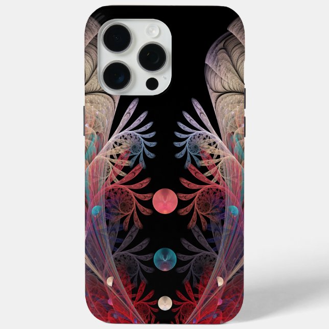 Jonglage Abstract Modern Fantasy Fractal Art Case-Mate iPhone Case (Back)