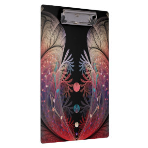 Jonglage Abstract Modern Fantasy Fractal Art Clipboard