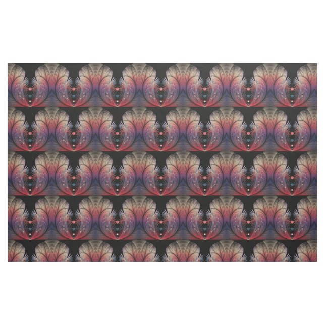 Jonglage Abstract Modern Fantasy Fractal Art Fabric (Fat Quarter)