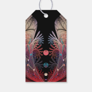 Jonglage Abstract Modern Fantasy Fractal Art Gift Tags