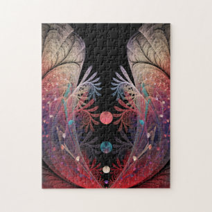 Jonglage Abstract Modern Fantasy Fractal Art Jigsaw Puzzle