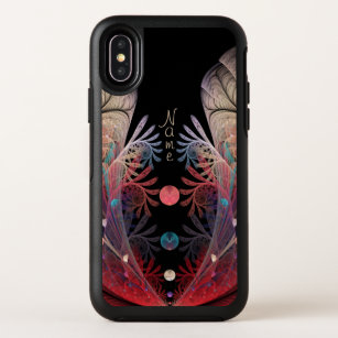 Jonglage Abstract Modern Fantasy Fractal Art Name OtterBox Symmetry iPhone X Case
