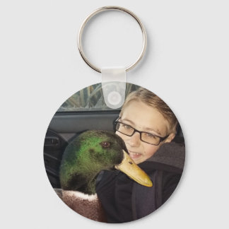 Jonny and Nibbles Keychain