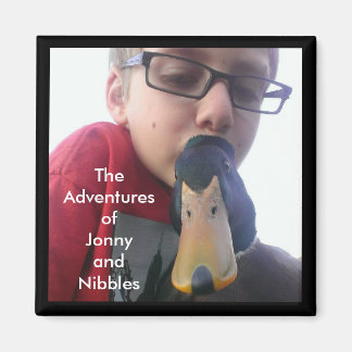 Jonny and Nibbles Magnet