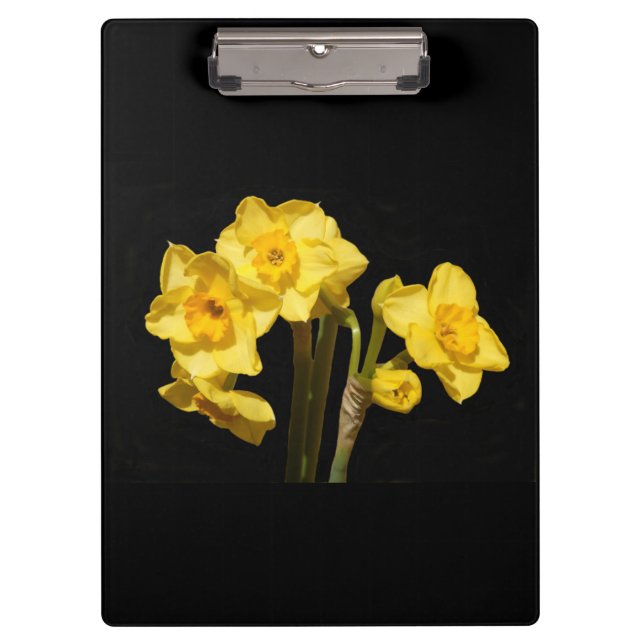 Jonquil Flowers Clipboard (Front)