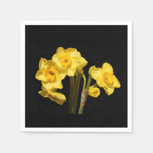 Jonquil Flowers Paper Napkins
