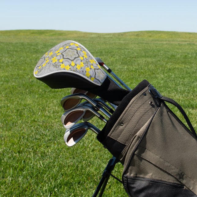 Jonquil Harmony Wheel  Golf Head Cover (In Situ)