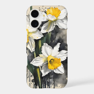 Jonquille - Fleurs aquarelle