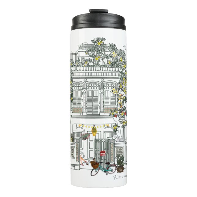 Joo Chiat Residential Shophouse - Singapore Thermal Tumbler (Front)