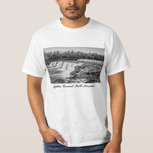 Joplin Grand Falls Aperçu T-shirt en niveaux de gr