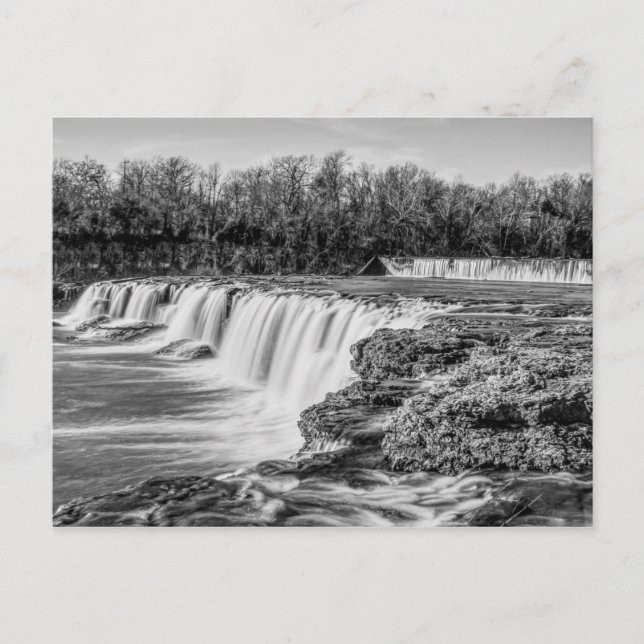 Joplin Grand Falls Vue d'ensemble Carte postale en (Devant)
