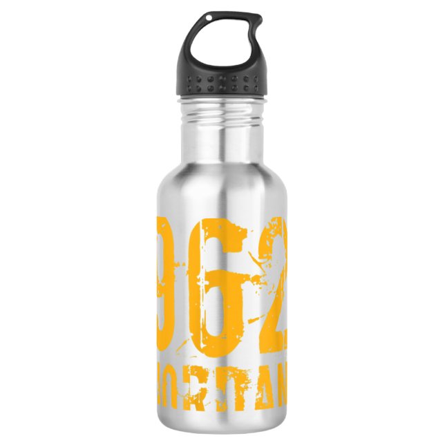 Jordan 962 Area Code  710 Ml Water Bottle (Front)