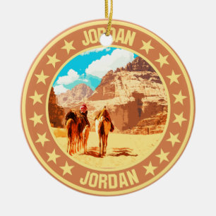 Jordan ceramic ornament
