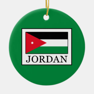 Jordan Ceramic Ornament