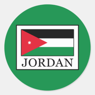 Jordan Classic Round Sticker