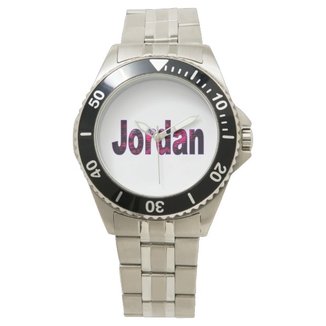 Jordan Classic Stainless Steel Watch (Front)