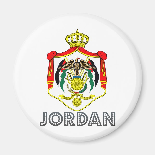 Jordan Coat of Arms Magnet (Front)