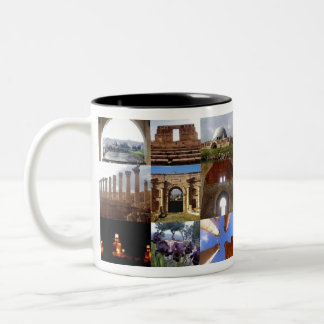 Jordan Collage Two-Tone Coffee Mug