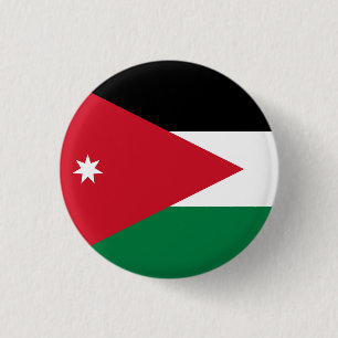 Jordan Flag 1 Inch Round Button