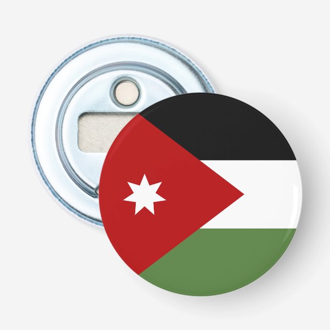 Jordan flag bottle opener (Front)