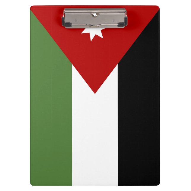 Jordan flag clipboard (Front)