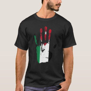 Jordan Flag Hand Men Women Kids T-Shirt