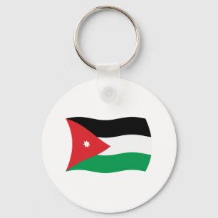 Jordan Flag Keychain