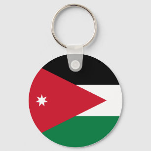 Jordan Flag Keychain