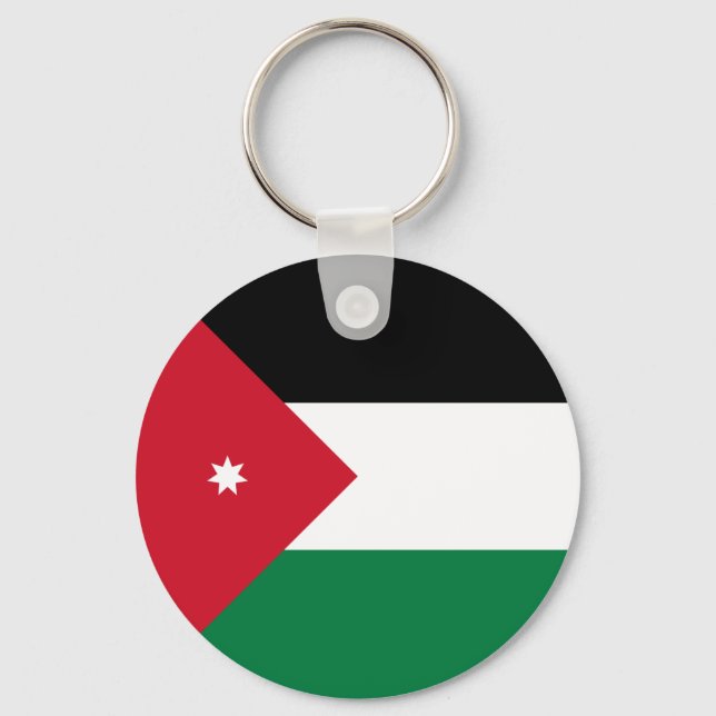 Jordan Flag Keychain (Front)