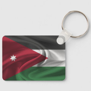 Jordan Flag Keychain