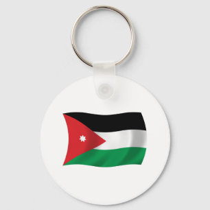 Jordan Flag Keychain