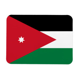 Jordan Flag Magnet