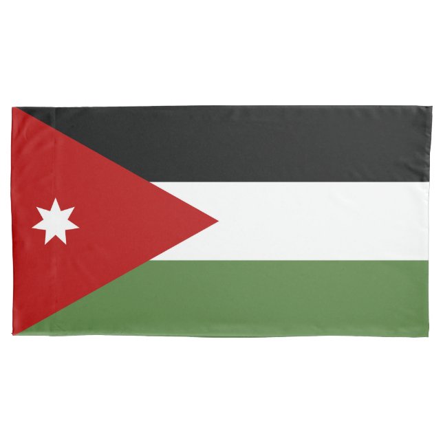 Jordan flag pillowcase (Front)