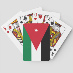 Jordan Flag Playing Cards
