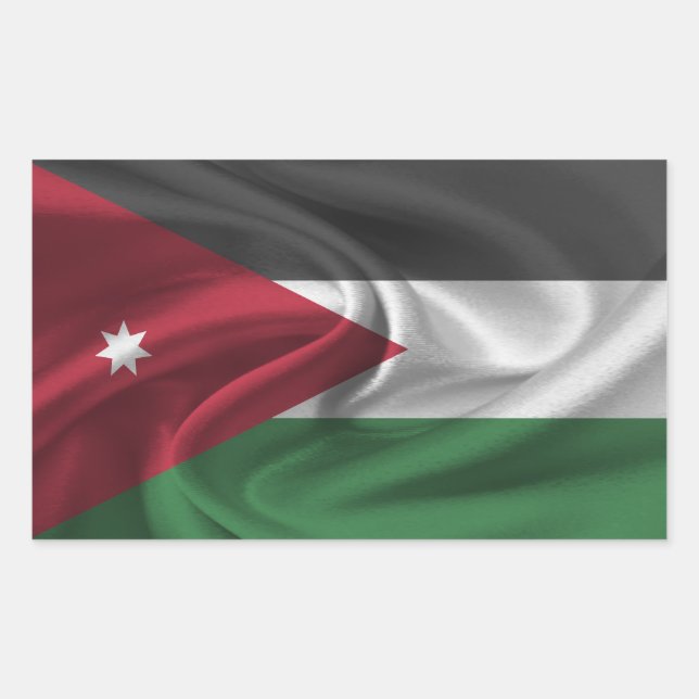 Jordan Flag Sticker (Front)
