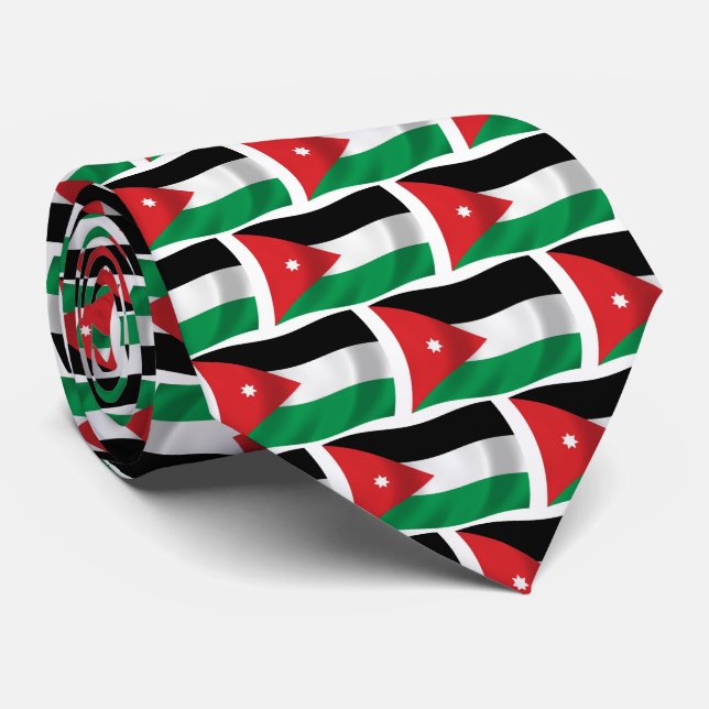 Jordan Flag Tie (Rolled)