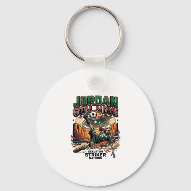 Jordan Goal Mode Skeleton Striker Nations Dynamic  Keychain (Front)