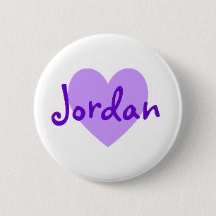 Jordan in Purple 2 Inch Round Button