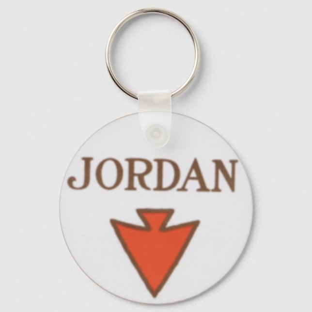 Jordan Keychain- Keychain (Front)
