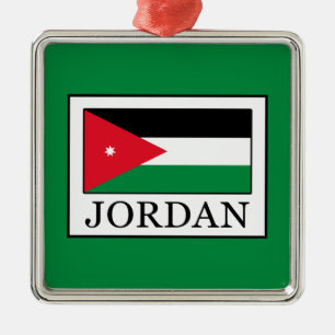 Jordan Metal Ornament