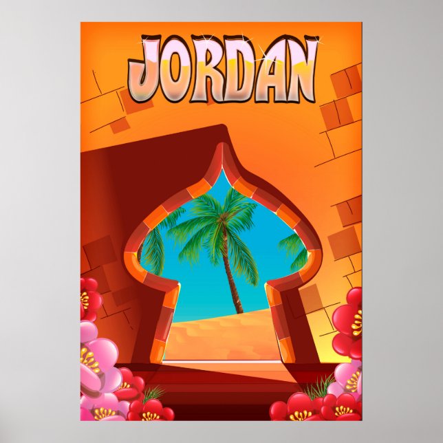 Jordan Palace travel poster (Front)