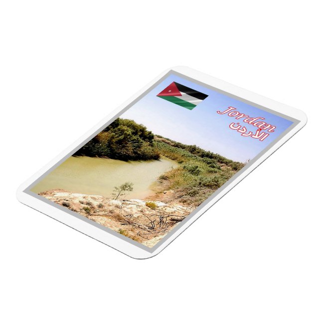 Jordan - Panorama - Magnet (Left Side)