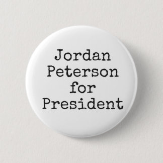 Jordan Peterson for President 2 Inch Round Button