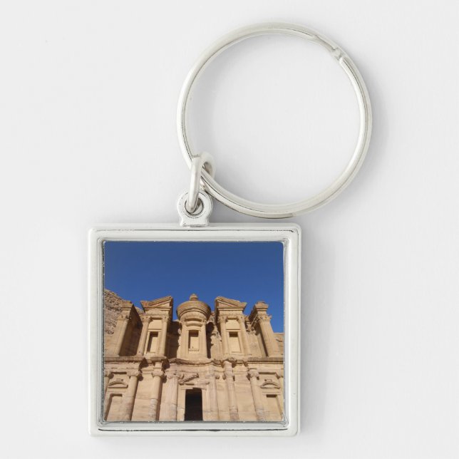 Jordan, Petra, The Monastery, Al Deir. Keychain (Front)